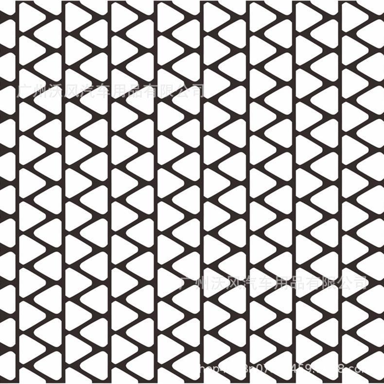 Honeycomb Triangle Car Taillight Decorative Sticker (D277)