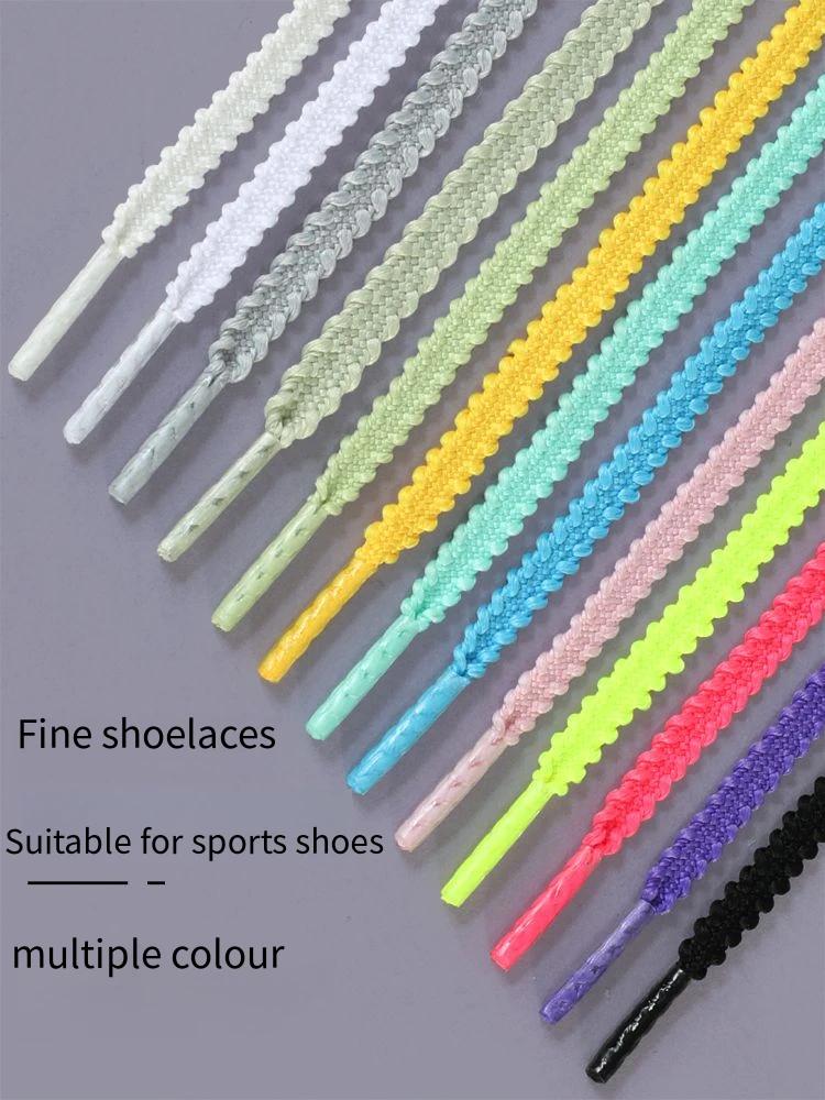 Casual Sneakers Tennis Shoelaces Flat Shoe Laces Elastic Rope Shoelace for Shoes 120/140/160CM for Woman Man Shoes Accessories