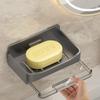 Wall Mounted Soap Holder Punch-Free Soap Box Creative Soap Storage Tray  Bathroom Accessories