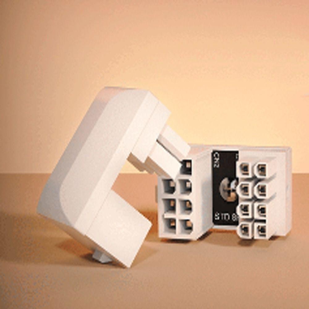 PCIe Graphics Power Adapter PCIe 8 Pin Adapter Graphics Card Connector 180 Degree Angle Connector