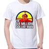 Six Million Dollar Unisex 70s Tv Show Retro Fashion Graphic T Shirts Summer New Shirts And Tshirts Cotton Short Sleeve Tshirts