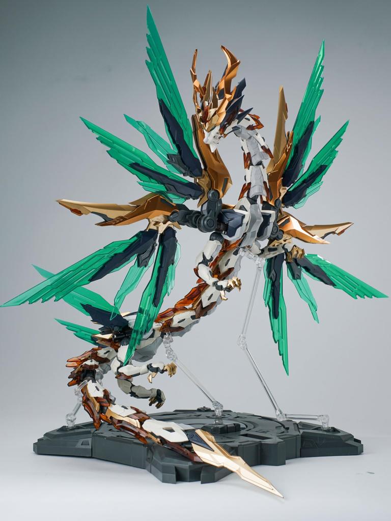 GS TOYS Emp 01 Yuanling Huangdi Divine Ou Ryu ABS POM Alloy Assembled Plastic Model Kit Emperor's Machine, Shinsou, & &