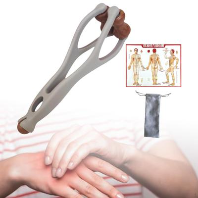 Doppelrollen Handgelenkroller Handheld Fingermassagegerät zur Entspannung