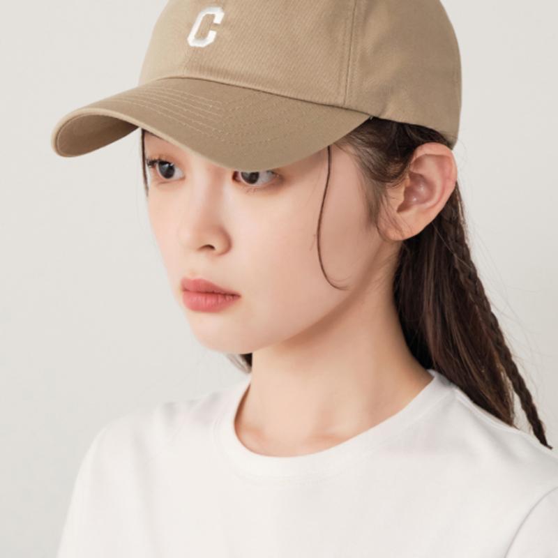 

COVERNAT Small C Logo B.B Cap Beige F