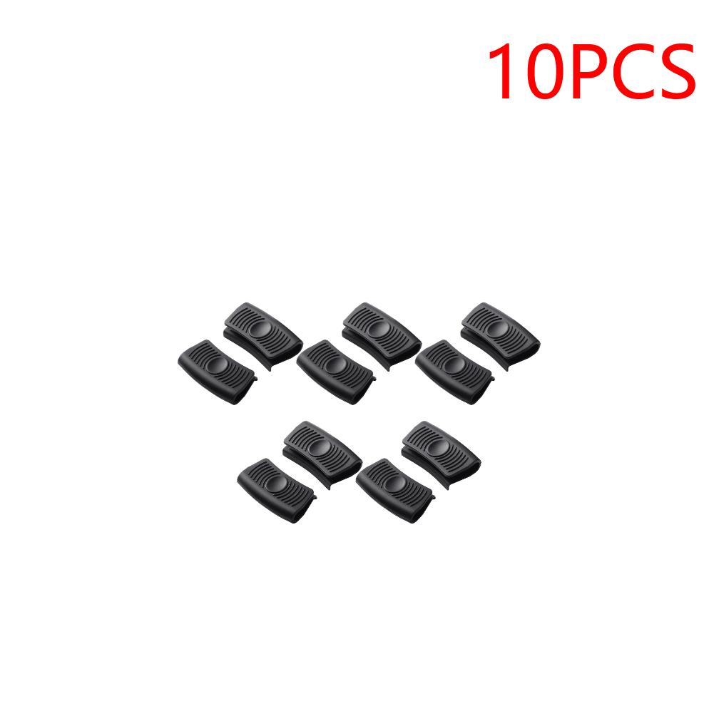 8-30PCS Pot Handle Holder Heat Resistant Silicone Pot Holder Sleeve Anti Scalding Pot Holder Clip Cooking Tool Kitchen Gadgets