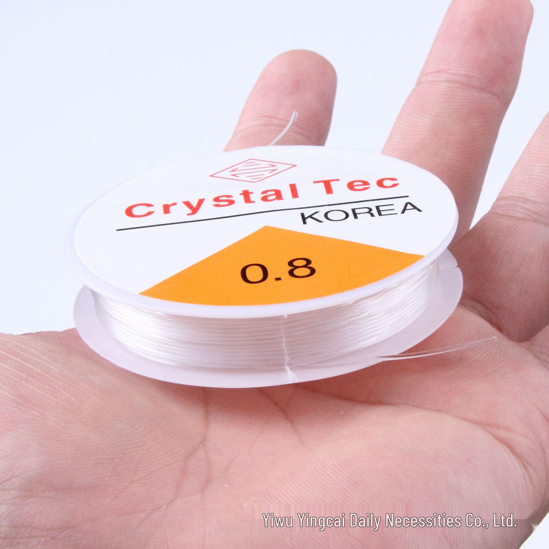 

Crystal Clear Elastic Beading Line for DIY Jewelry