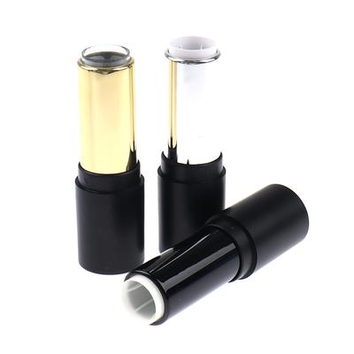 Round Empty 12.1Mm Lipstick Tube Lip Balm Container Lipstick Shell Packaging Cosmetics Refillable