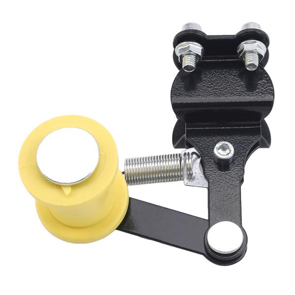 Durable Chain Tensioner Retrofit Iron 4Colors Useful 1Set Adjuster Motorcycle Roller