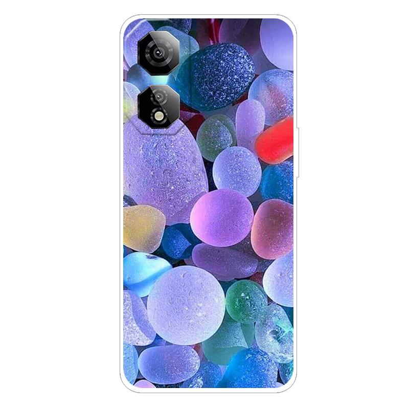 For ZTE Nubia Neo 2 5G Case Fantasy Gradient Transparent Phone Housing For Nubia Neo2 5G Z2352N Soft Shockproof Back Cover Funda