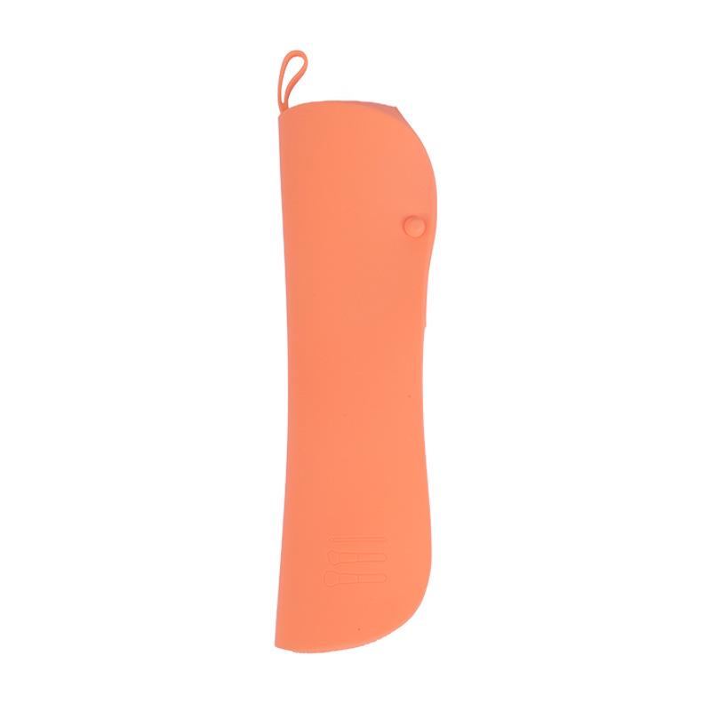 2025 Silicone Makeup Brush & Storage Bag: Portable, Multi-functional Beauty Tool in Vibrant Colors