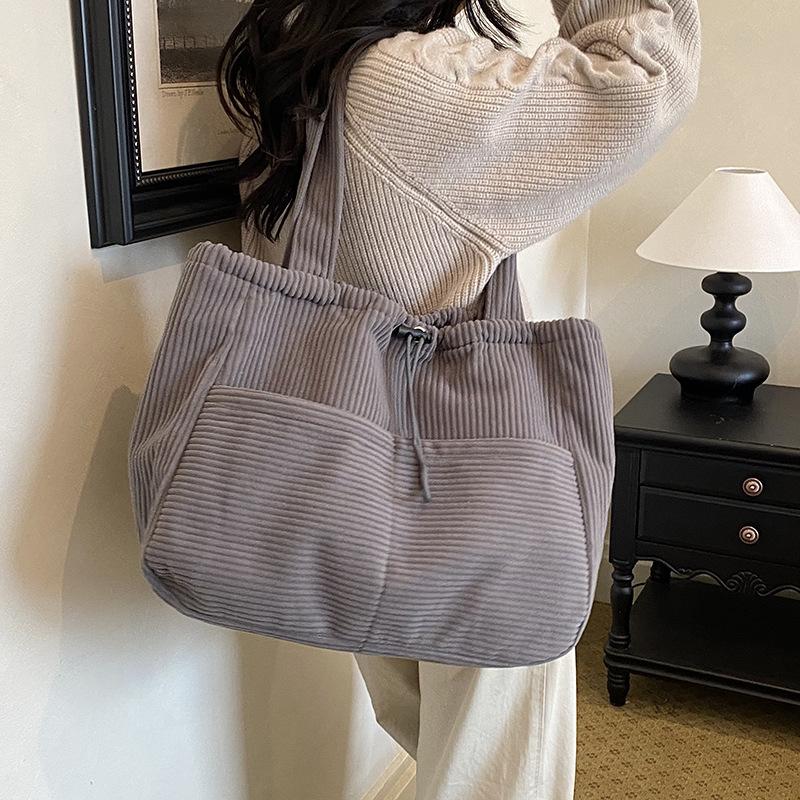 Large Capacity Handbag - Women's Commuter Shoulder Bag - Casual School Bag - Tote Bag