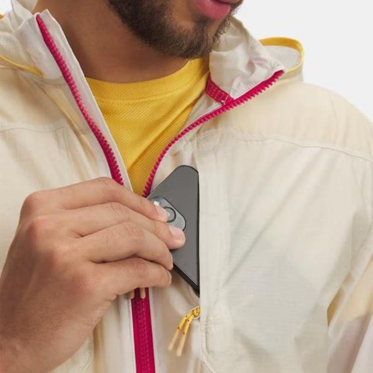 Under Armour Launch Trail Simple Versatile Fashion Comfortable Quick-Dry Sports Jacket Men Jacket White 1383243-279