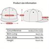 Trendy Daily Fashion Baseball Cap Hip-hop Baseball Cap Available in Various Colors