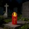 Electric Candles Battery Operated  Creative Portable Realistic Flame Candles Decor Waterproof Battery Operated Candle with Lamps