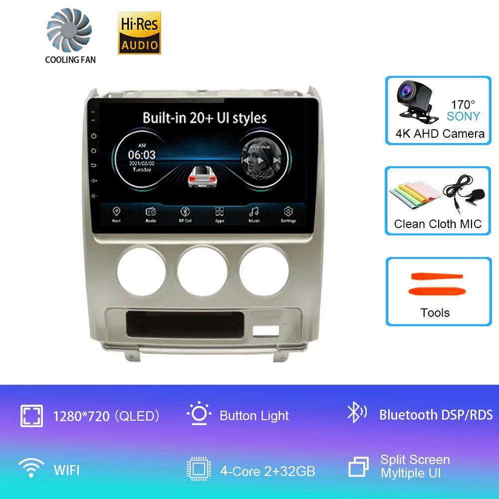 

Android 14 Для Mitsubishi Delica D5 2007 - 2009 RHD Автомагнитола Стерео Головное устройство медиаплеер GPS-навигация Не 2din DVD CHINA