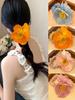 1 piece of women's flower beach vacation small intestine hairtie