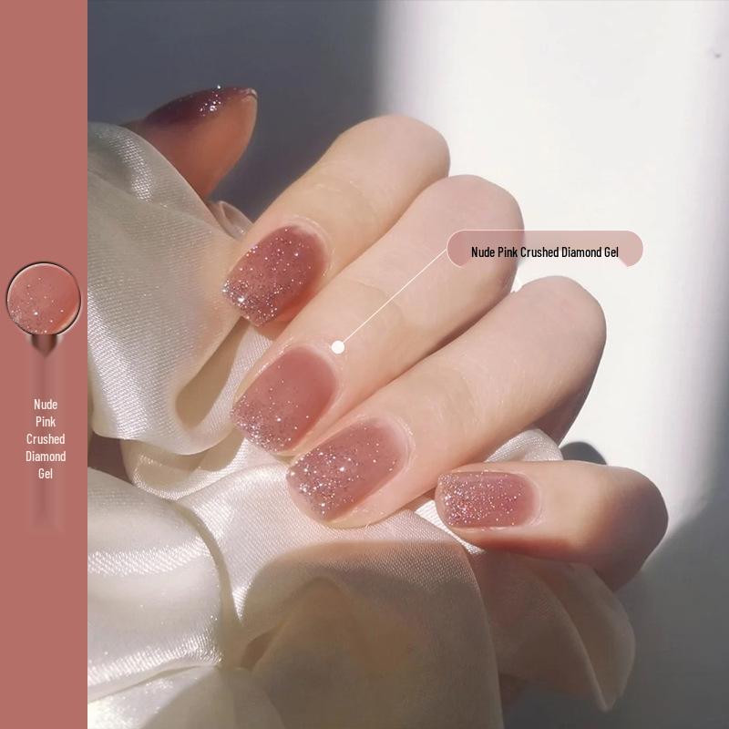 High Brightness Silver Gel Nail Polish: 2024 New Liquid Mirror Magic for Salon-Quality Metallic Nail Art