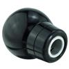 Lunsom Shift Aluminum Gear Shift Compatible with Automatic and Manual Black 8-Ball Knob, Lever, Cars,