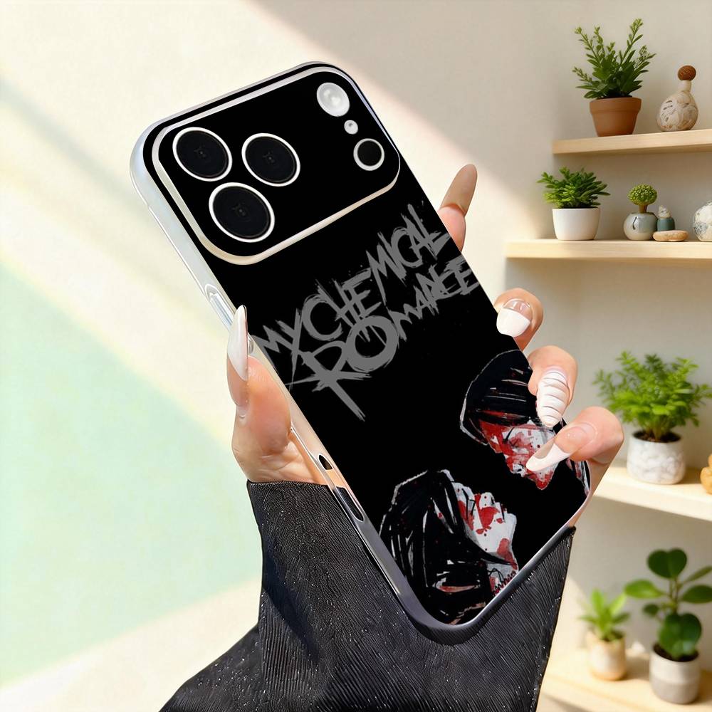 

My Chemical R-Romance Band For iPhone 17,16,15,14,13,12,11,Pro,Max,Plus,Mini,SE4,E Magnetic For Magsafe Wireless Phone Case iPhone13PRO