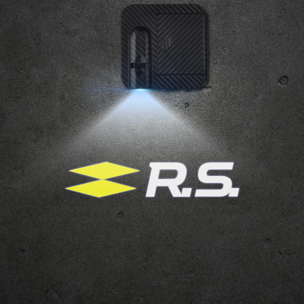 

1/2PCS Initiale Paris Car Door Welcome Lights Projector Logo Wireless Sensing For Captur Scenic Megane Clio Duster 2 PCS