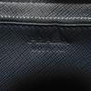 Used 11569 Saffiano Zip Around Wallet 2ML317 PN9 F0216 7940 Navy Zip Around Logo Embossed Baltic Unisex from Japan