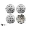 4pcs 56/57mm Car Tyre Wheel Center Hub Cap Badge For Toyota C-hr Prado Yaris Rav4 Prius Hilux  Avensis Corolla Camry accessory
