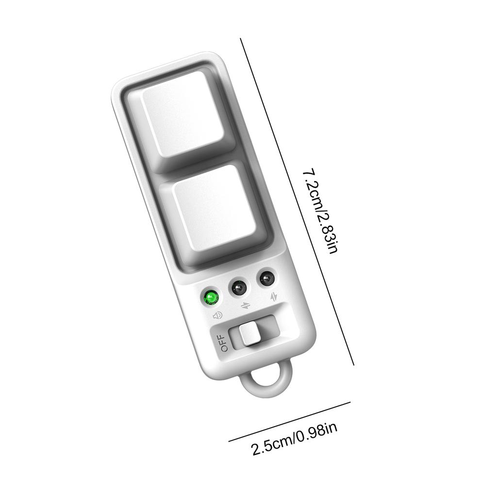 Keypad Dual Button E-book Page Turner for Tablet Mobile Phone Smart Fingertip Ring Bluetooth Remote Control for Android, iPhone