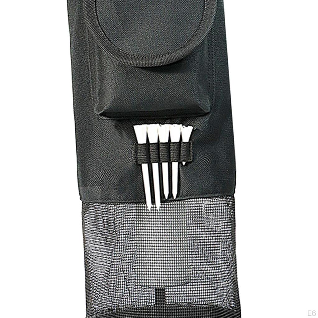 Golf Ball Retriever Collector Bag Practical Scooping Device Portable with Storage