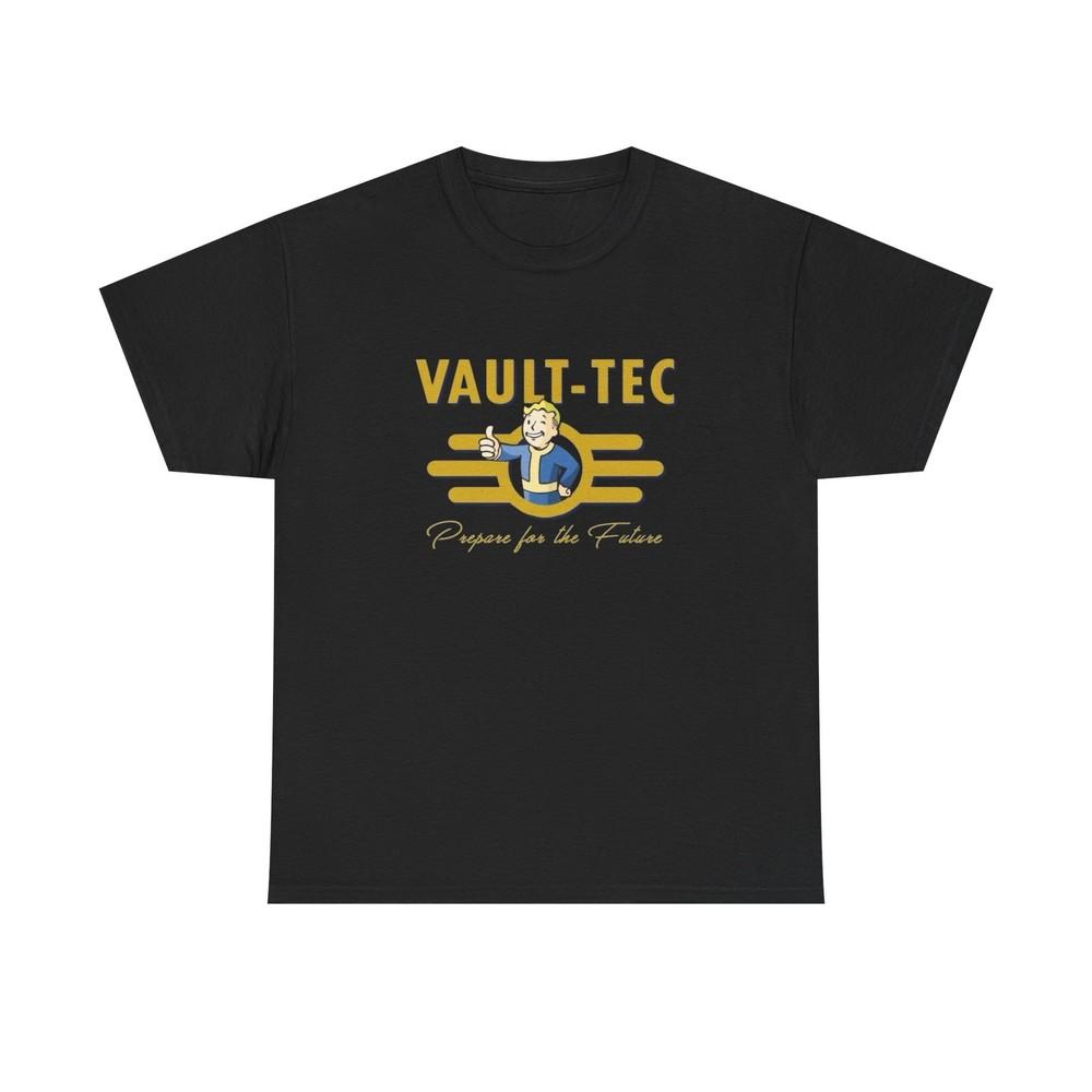 Vault Tec Fallout Prepare For The Future Graphic T Shirt NEW ADULT TEE Unisex T-Shirt XL