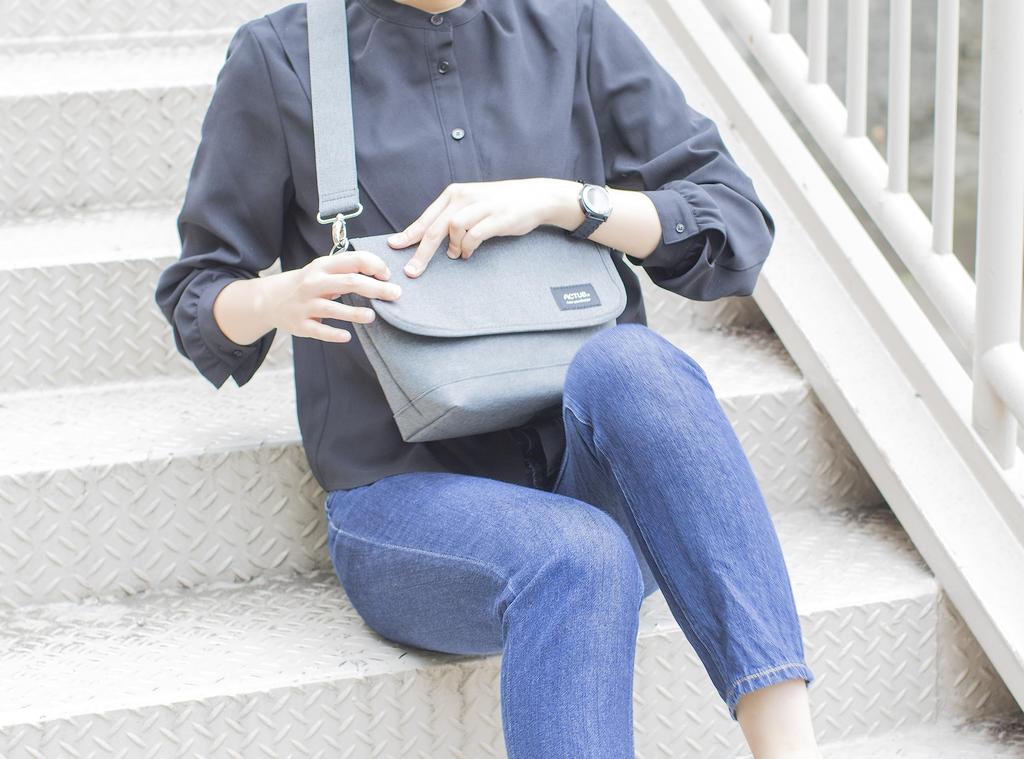 [Actus] Flap Shoulder S, Ash Gray