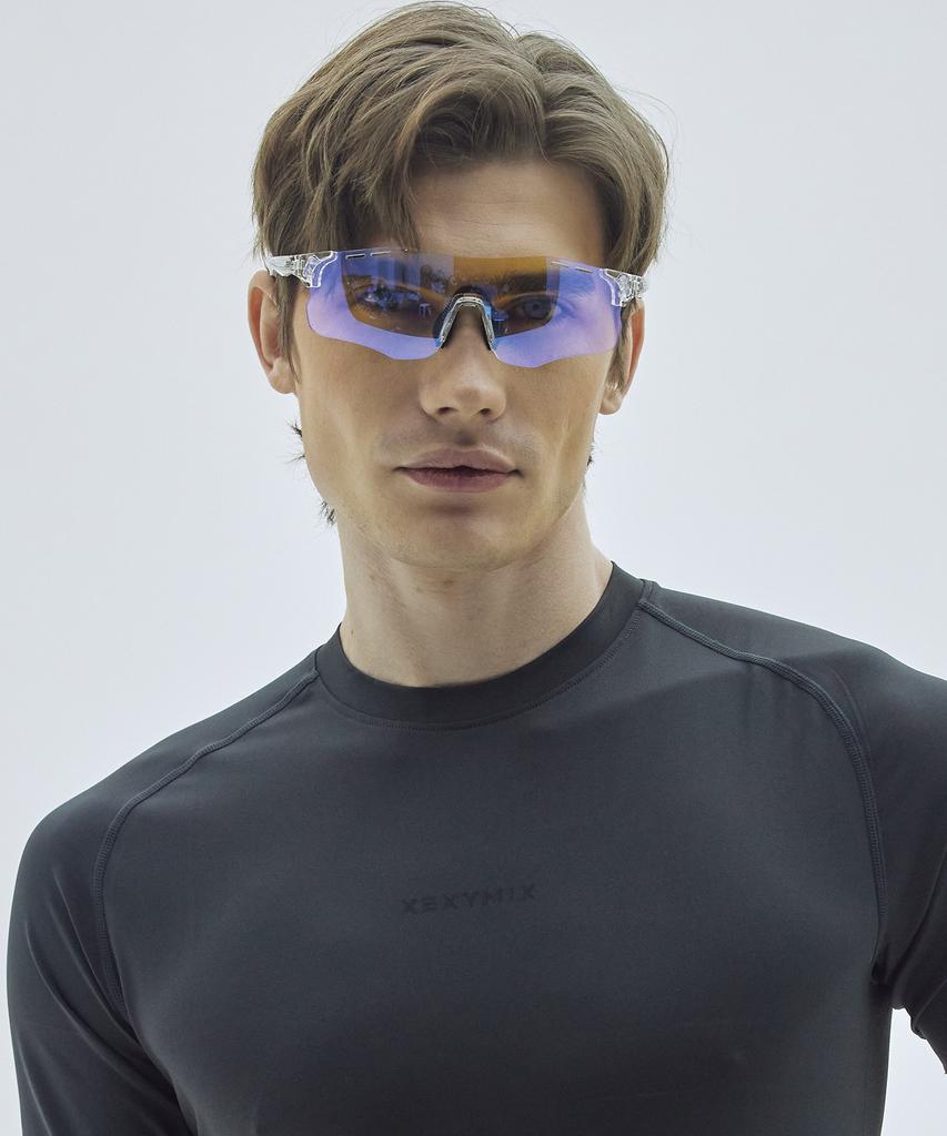Tomdieo Ultra-Lightweight Sports Running Photochromic Mirror Goggles Sunglasses Tg5