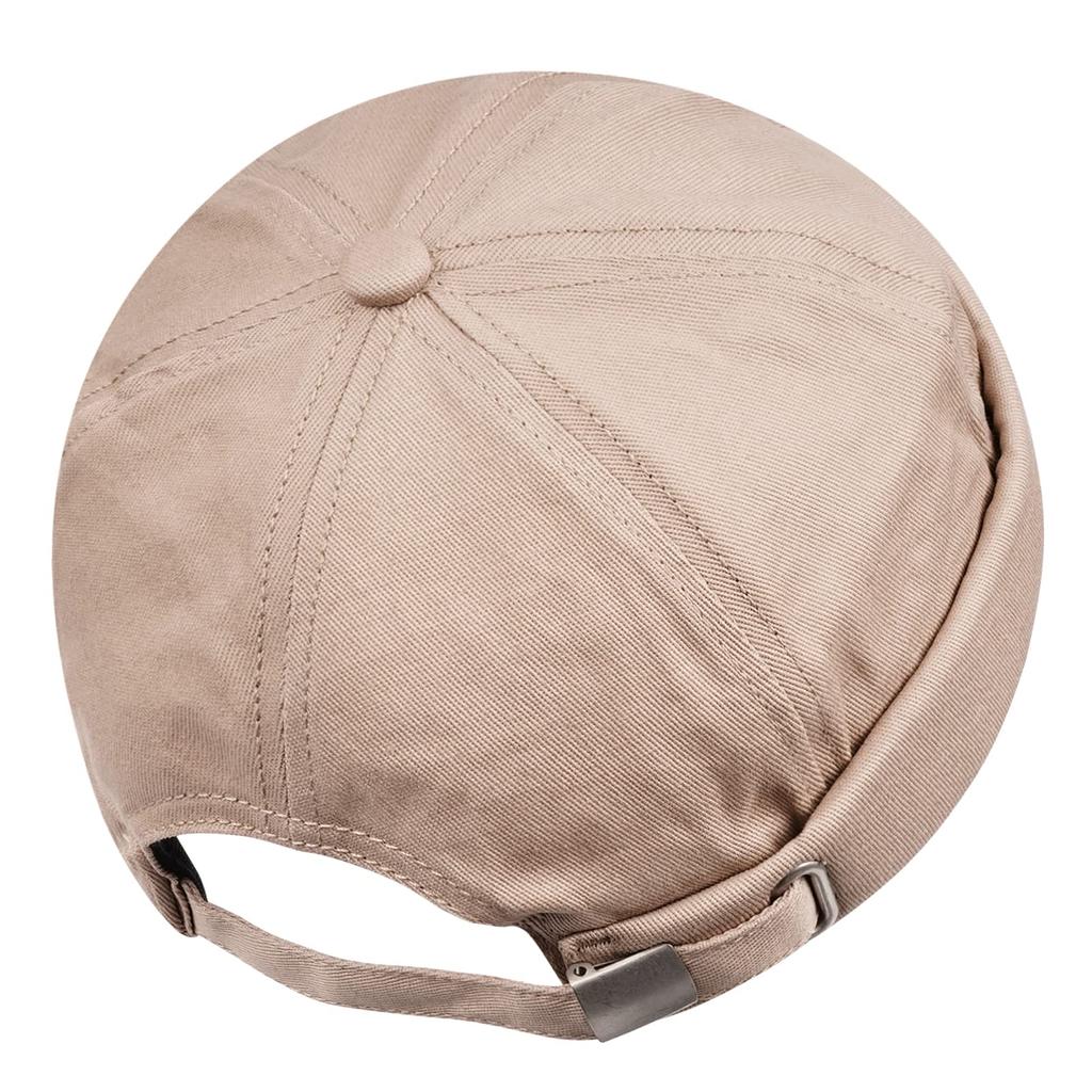 Croogo Fashion Casual Watch Sailor Round Solid Hat Hat, Cap, Hat, Hat, Color, Men's (Khaki)