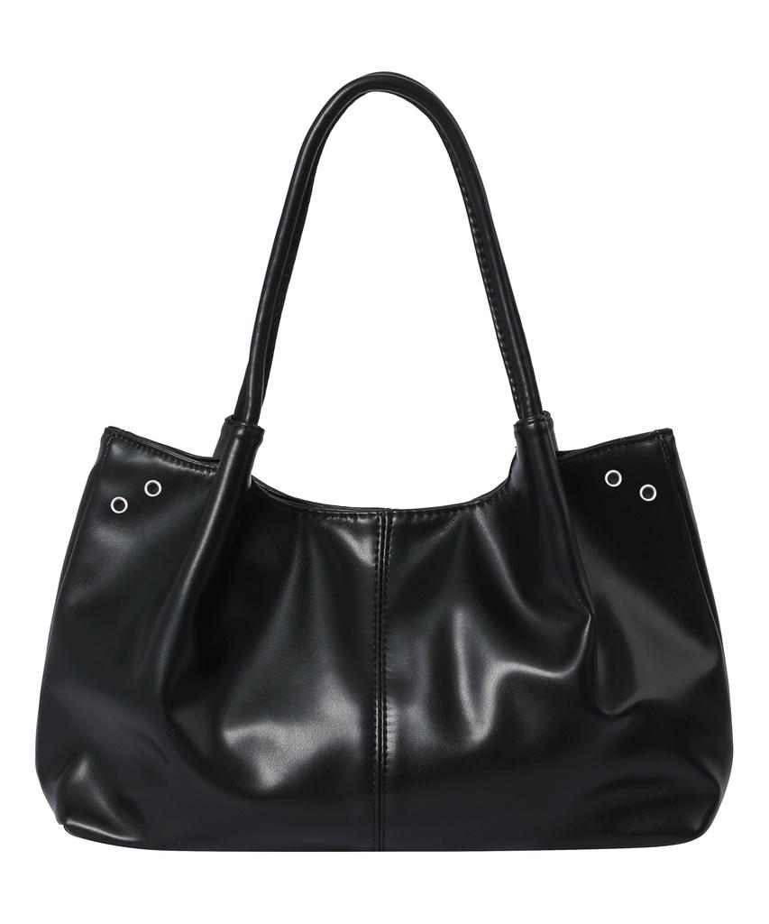 Mucent Effe Middle Stitch Leather Tote Bag (Unisex)