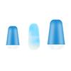 100Pcs Rubber Fishing Bobber Stoppers Oval Float Stopper Connector Space Beans Slide Fishing Line Accessories Tackles