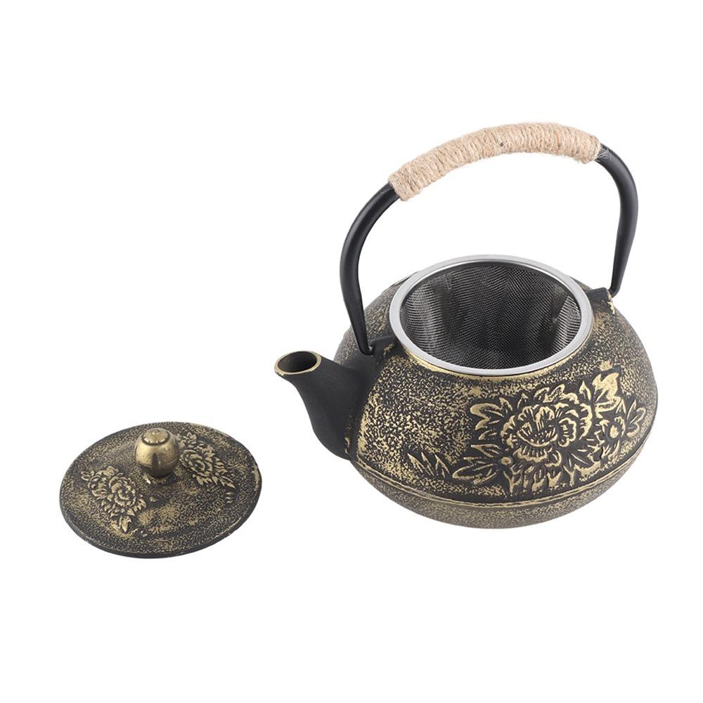 Strainer Included Cast Iron Teapot 800ml Capacity Japanese Tea Pot Tea Pot For Herbal Brews