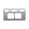 Silver Headlight Switch Cover Trim Decor Frame ABS For Subaru WRX STi 2015-2020