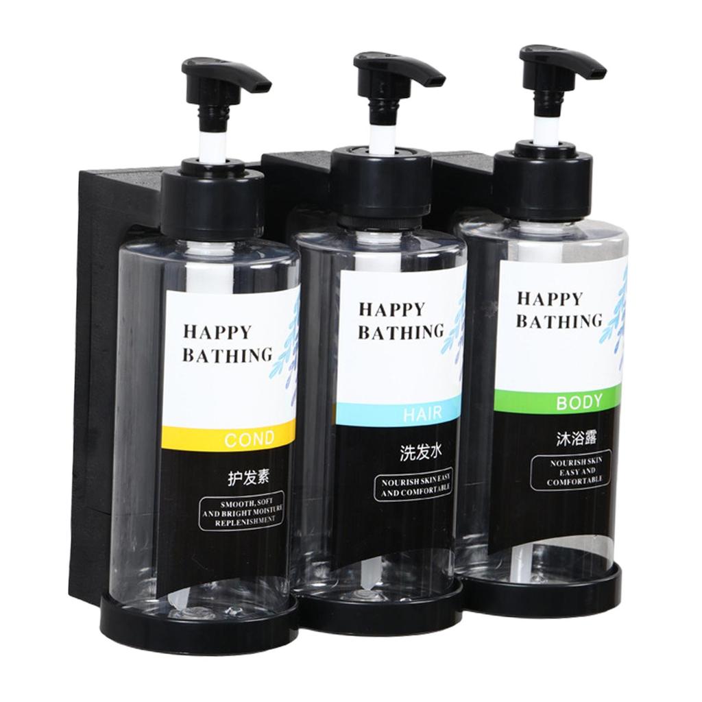 Soap Dispenser Multipurpose Portable Shampoo Dispenser Refillable Pump Bottle for Bathroom Washroom Farmhouse Hotel Fittings