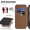 For iPhone 15 Pro Max Case Compatible with MagSafe RFID Blocking Card Holder Leather Phone Cover