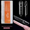 150pcs/box Long Almond Clear Plastic Nails Full Cover Stiletto Pointy False Tips Artificial Acrylic Nail Tips For Nail Salon