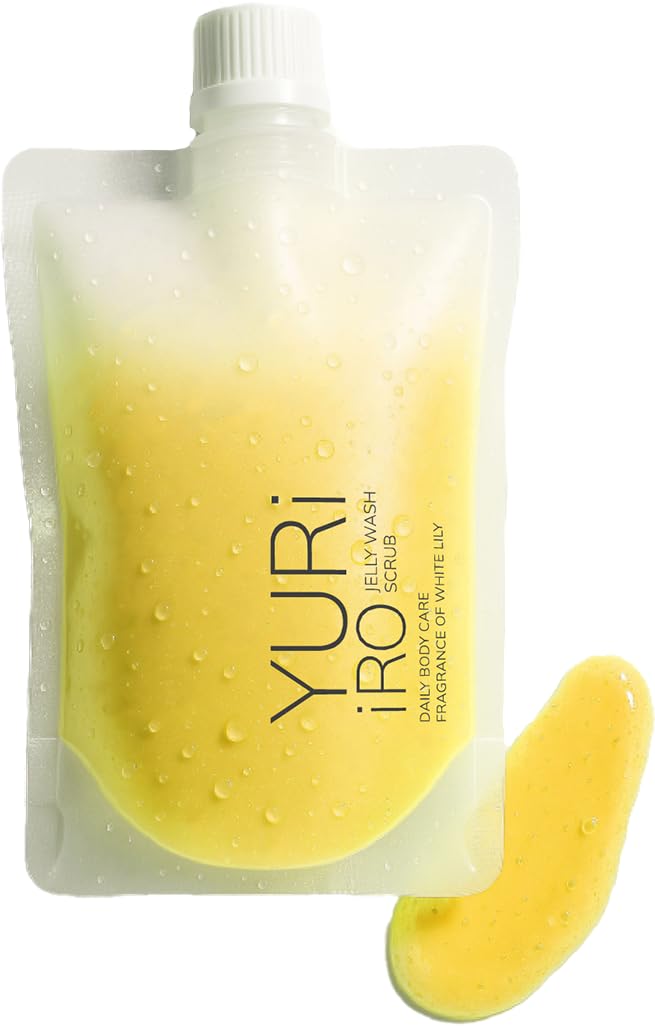 

YURiiRO Scrub Body Wash Yuzu Bergamot 1 bottle x 250ml soap Body scrub Mannan scrub Aloe 7 types Fruit peeling [Body YURiiRO]