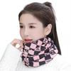 Autumn and winter cold-proof and warm outdoor cycling neck warmer, versatile twistable hat for men and women, neck protector, windproof plush face