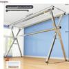 Stainless Steel Folding Telescopic Clothes Drying Rack