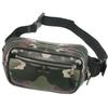Gebrauchte AUTHENTISCHE Camouflage Bauchtasche Hüfttasche Grünes PVC