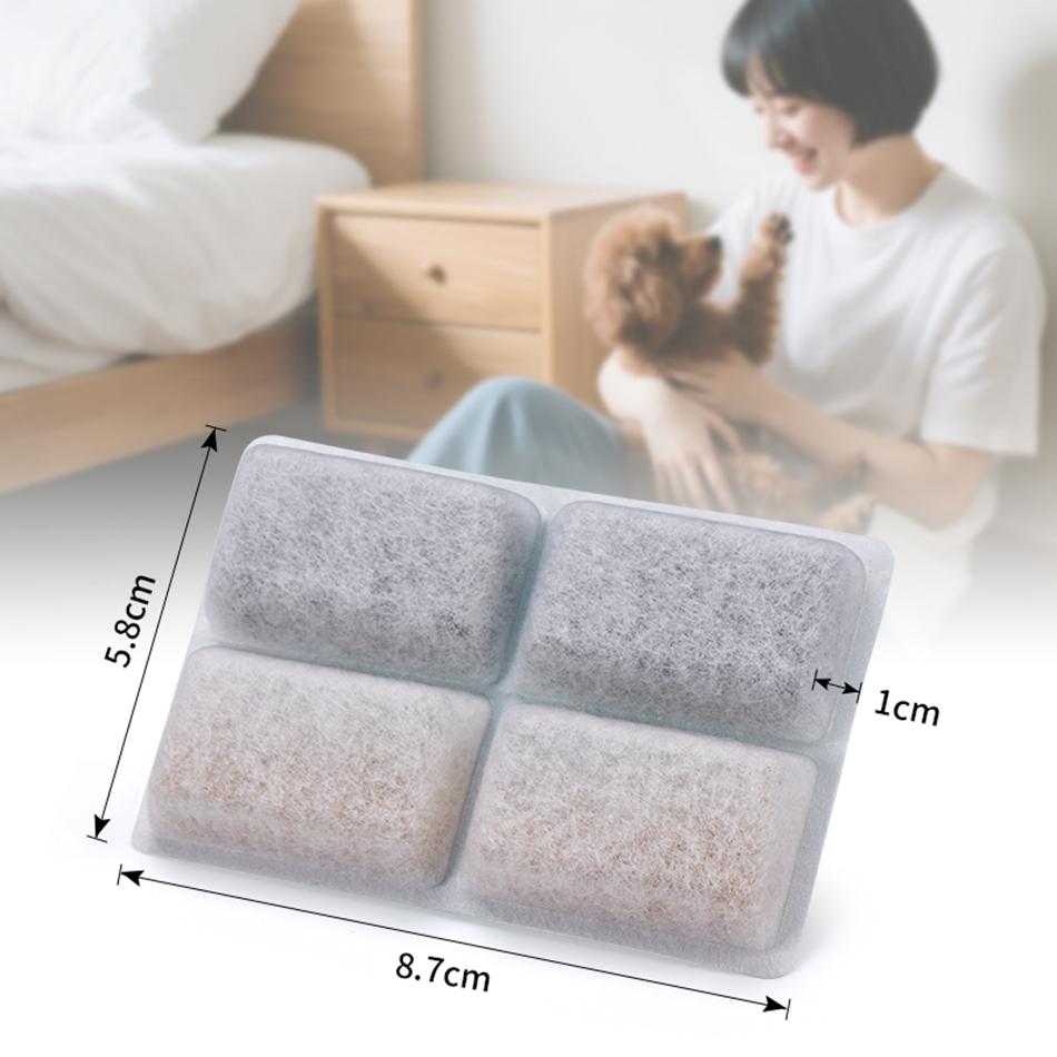 Pet Replacement Activated Carbon Filter Multiple Filtration System Cat Water Dispenser Filter Cartridge for Pet Care Accessory