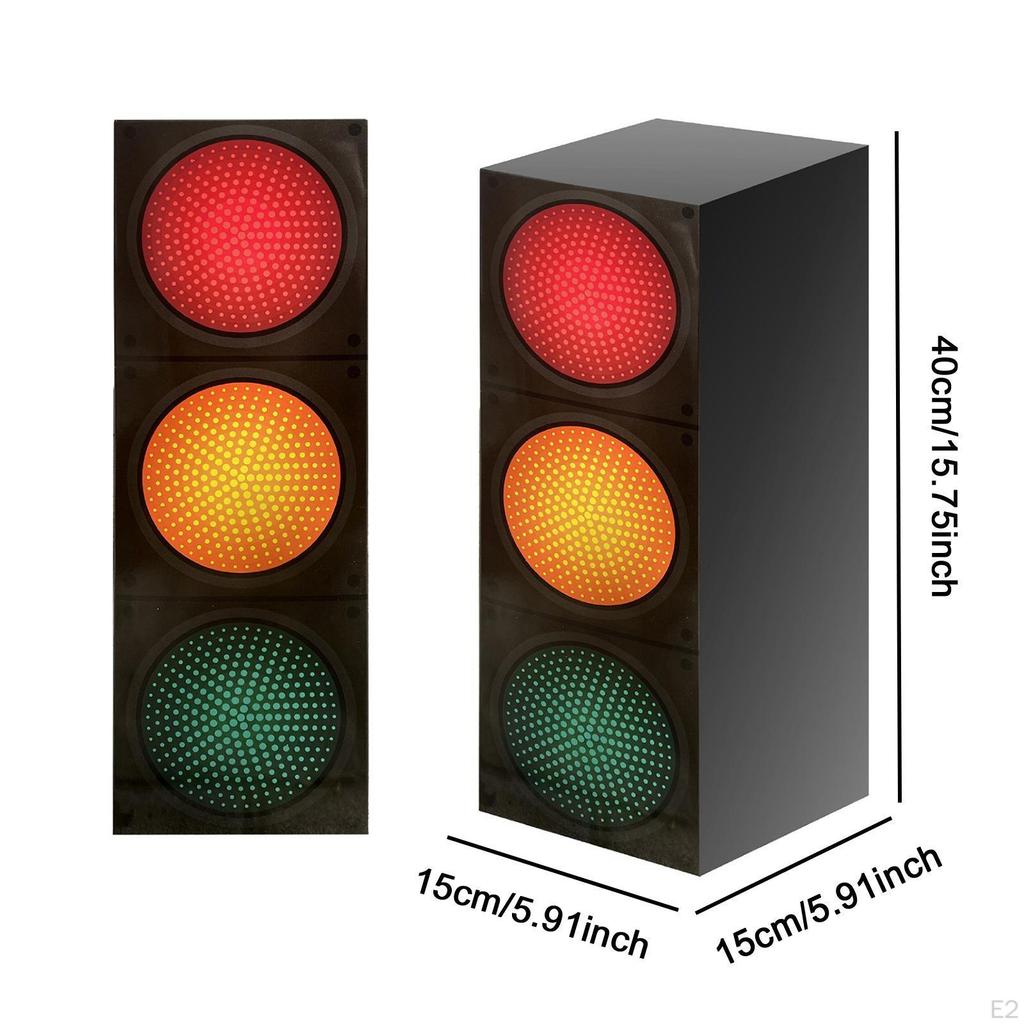 2 Pieces Traffic Light Favor Boxes Decor Party Table Topper Centerpieces Candy