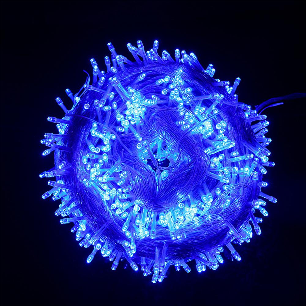 Christmas String Lights Outdoor 10m 20m 50m 100m Plug in Garland Fairy String Light 8 Modes for Xmas Tree Wedding Party Decor