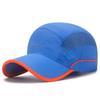 Summer New Outdoor Solid Quick Drying Mesh Men Baseball Caps Women Ponytail Baseball Cap Fashion Hats Simple Visor Casual Cap