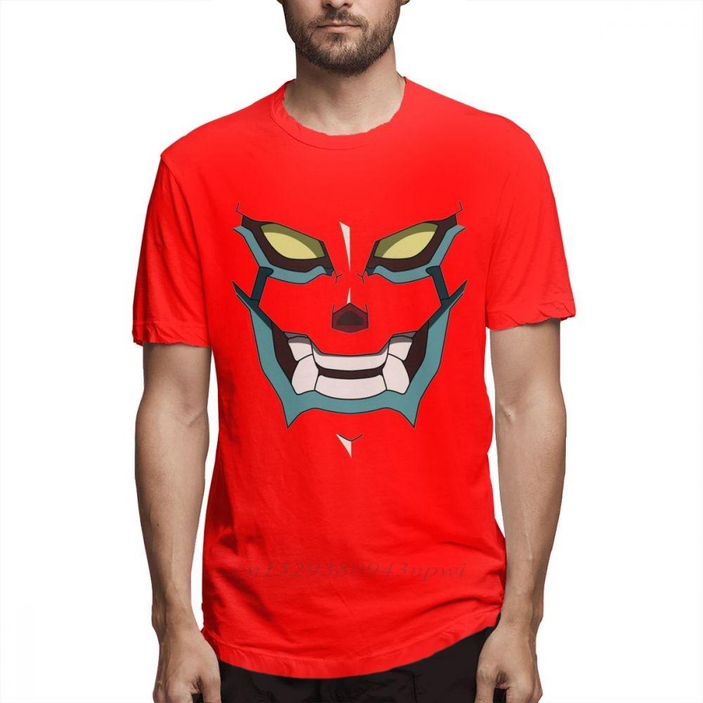 Novelty Tengen Toppa Gurren Lagann T Shirt Punk Rock Mens Tshirt Man Anime Cartoon 100 Cotton Plus Size TShirt