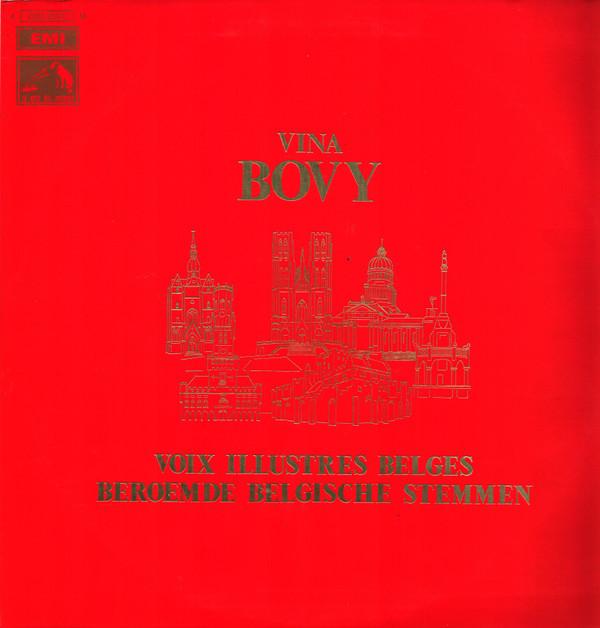 

LP Record VINA BOVY Voix Illustres Belges Beroemde Be 4C05123272M EMI Italy Classical Used
