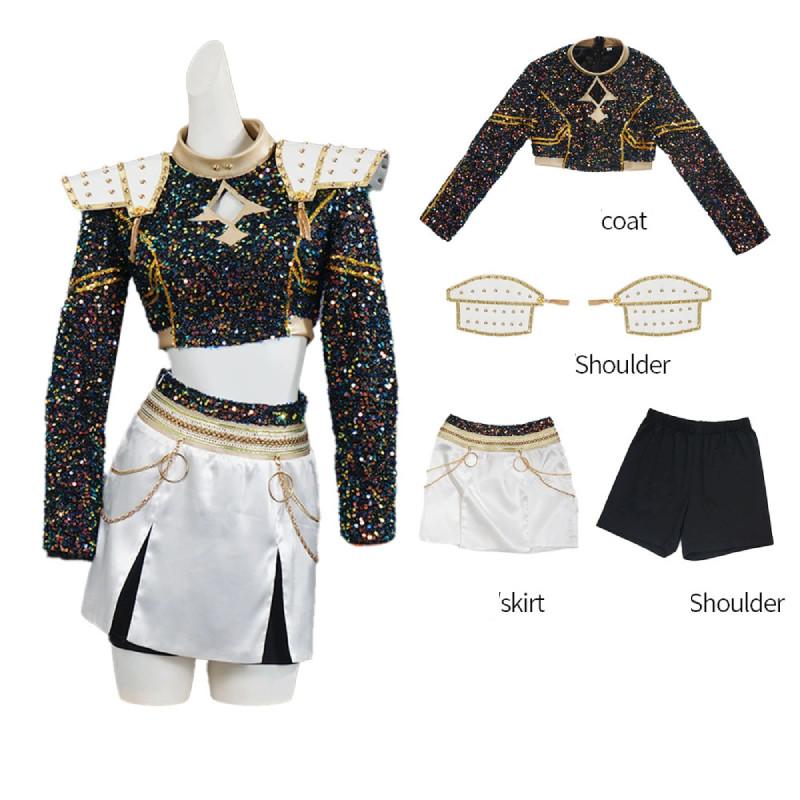 Kpop Demon Hunters Cosplay Costume Dress Halloween Party Stage Performance Gift